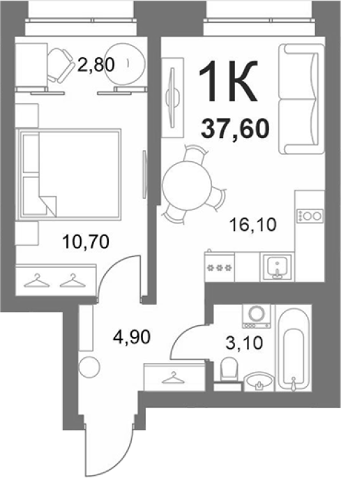 Продажа 1-комнатной в&nbsp;жилом комплексе «Тимирязевский парк»