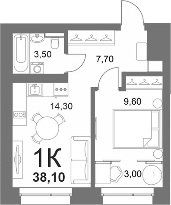 Продажа 1-комнатной в&nbsp;жилом комплексе «Тимирязевский парк»